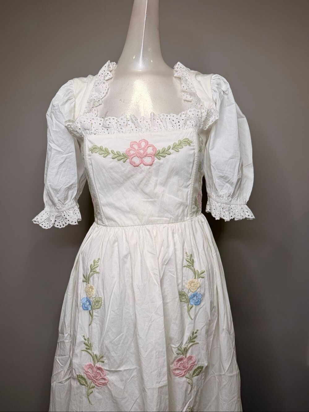For Love & Lemons Erin Midi Dress Size Small $349 - Picture 4 of 9